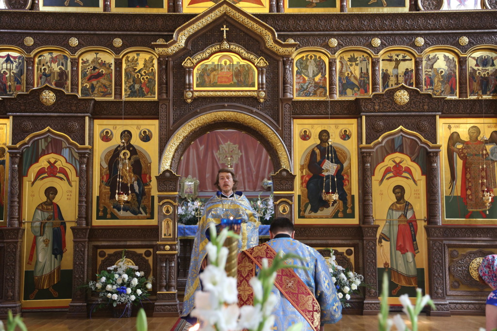 Божественная Литургия в день праздника Успения Пресвятой Владычицы нашей Богородицы и Приснодевы Марии. 28.08.2016